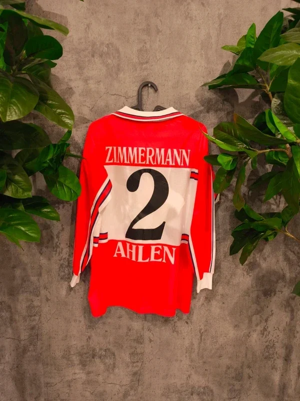 Originales Andreas Zimmermann Trikot Rot Weiß Ahlen 2001/02 Bundesliga