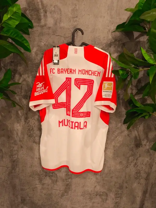 Originales Jamal Musiala Trikot FC Bayern München 2023/24 Bundesliga