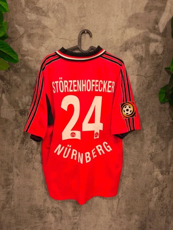 Matchworn Trikot Armin Störzenhofecker 1999/2000 1.FC Nürnberg Bundesliga #2