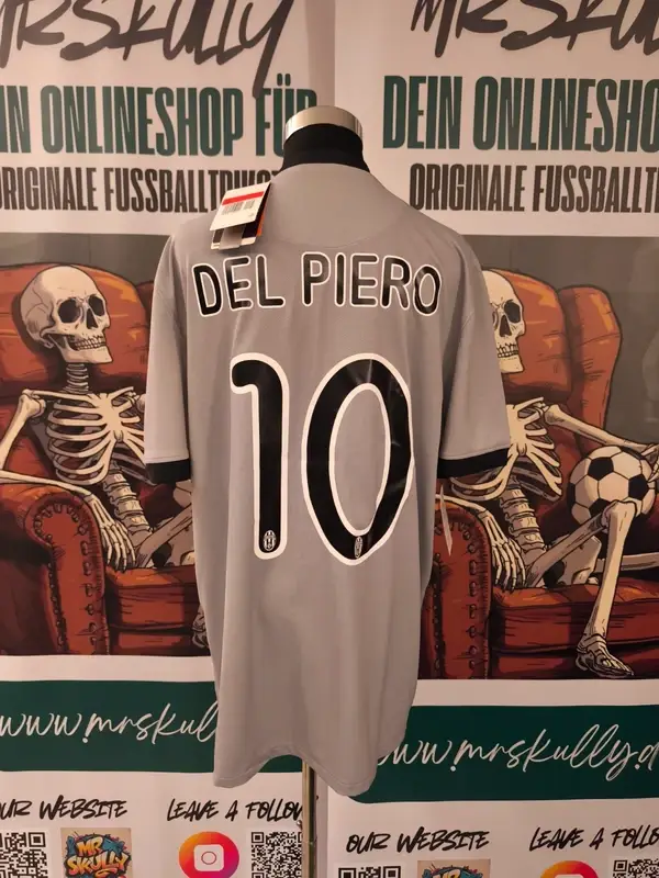 Juventus Turin Auswärtstrikot 2009/10 – Alessandro Del Piero #10 – BNWT Serie Aa