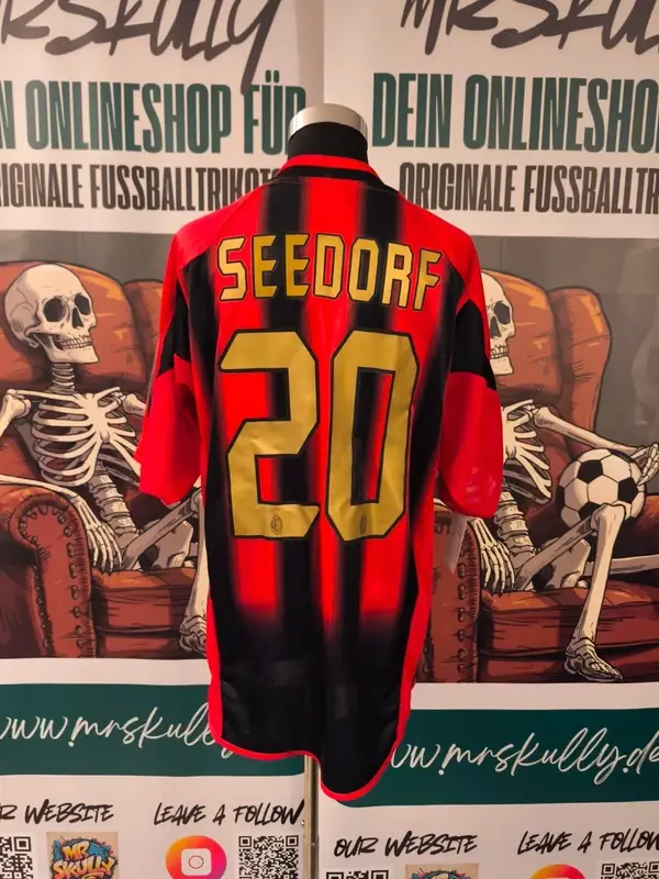 AC Mailand Heimtrikot 2004/05 – Clarence Seedorf #20 Serie A