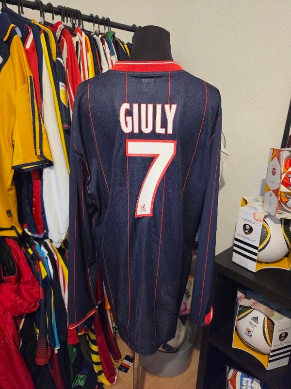 Paris Saint-Germain – Ligue 1 – Ludovic Giuly #7 – Player Version – Longsleeve – 2009/10 – Gr. XL