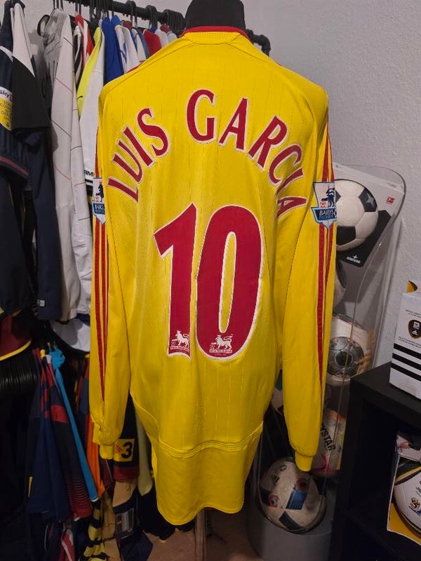 Liverpool FC – Premier League – Luis García #10 – Matchworn – Longsleeve – 2006/07 – Gr. L