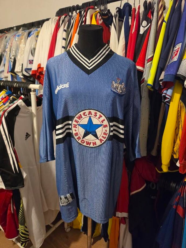 Newcastle United – Premier League – Auswärtstrikot – 1996/97 – Gr. XL