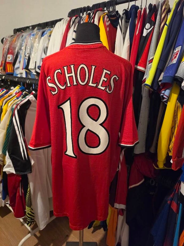 Manchester United – Premier League – Paul Scholes #18 – 2002/03 – Gr. XXL