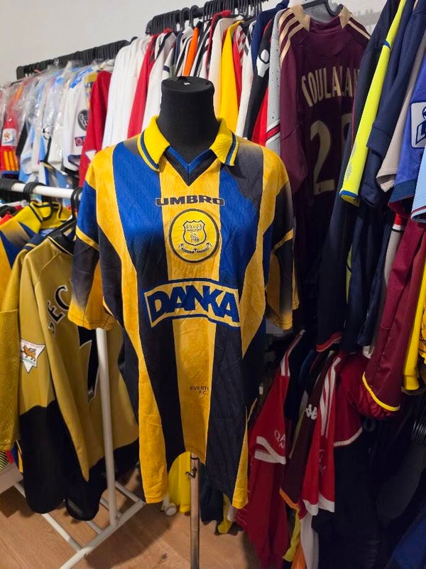 Everton FC – Premier League – Auswärtstrikot – 1996/97 – Gr. XL