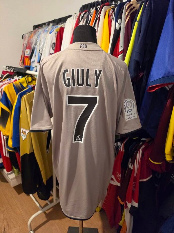 Paris Saint-Germain – Ligue 1 – Ludovic Giuly #7 – 2008/09 – Gr. L
