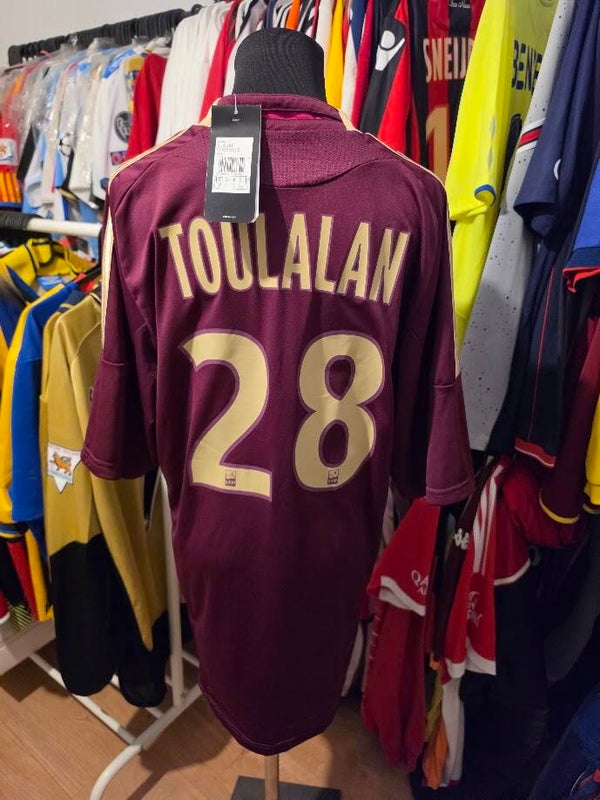Olympique Lyon – Ligue 1 – Jérémy Toulalan #28 – 2010/11 – BNWT – Gr. L