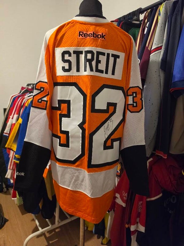 Philadelphia Flyers – NHL – Mark Streit #32 – Signiert – 2013/14 – Gr. M