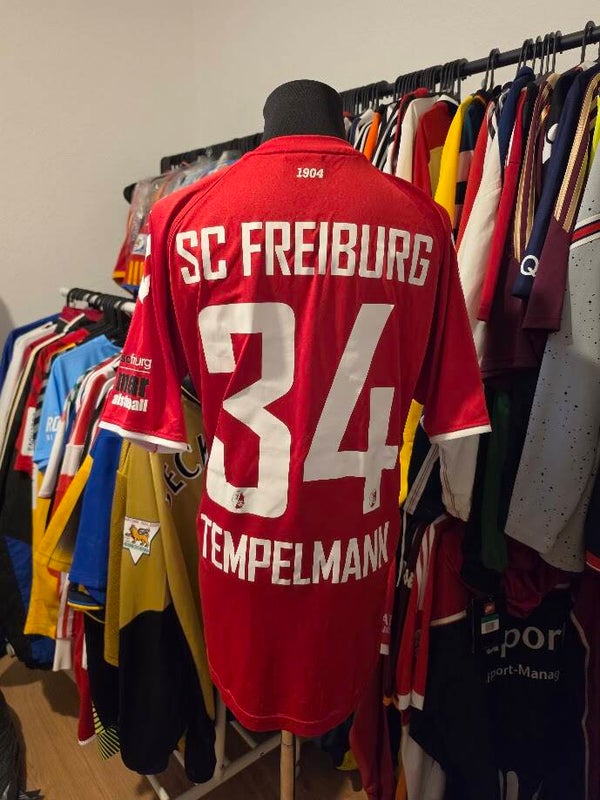 SC Freiburg – Bundesliga – Lino Tempelmann #34 – Sondertrikot „SC Freiburg hilft“ – 2019/20 – Gr. M