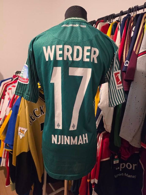 Werder Bremen – Bundesliga – Justin Njinmah #17 – Player Version – Signiert – 2023/24 – Gr. S