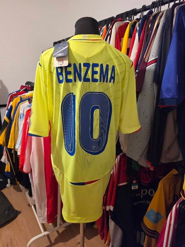 Olympique Lyon – Ligue 1 – Karim Benzema #10 – 2008/09 – BNWT – Gr. L