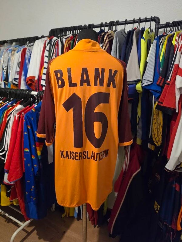 1. FC Kaiserslautern – Bundesliga – Stefan Blank #16 – 2004/05 – Etikett 4XL / fällt wie M–L aus