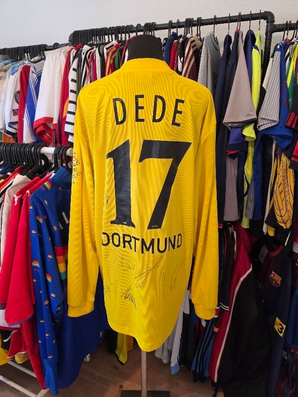 Borussia Dortmund – Bundesliga – Dedê #17 – Player Version – Longsleeve – Signiert – 2002/03 – Gr. XL