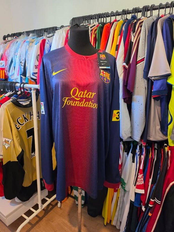 FC Barcelona – LaLiga – Heimtrikot – 2012/13 – Longsleeve – BNWT – Gr. 2XL