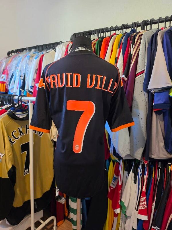 Valencia CF – LaLiga – David Villa #7 – 2009/10 – BNWT – Gr. L