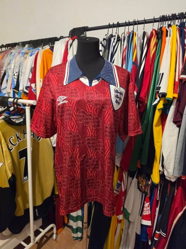 England Nationalmannschaft – 1994 – Auswärtstrikot – Kurzarm – Gr. M