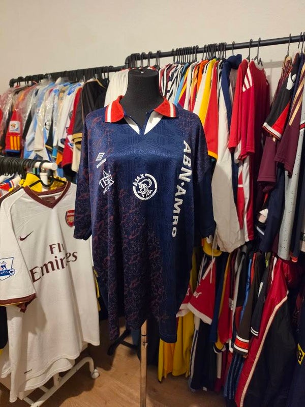 Ajax Amsterdam – Eredivisie – Auswärtstrikot #7 – 1994/95 – Gr. L