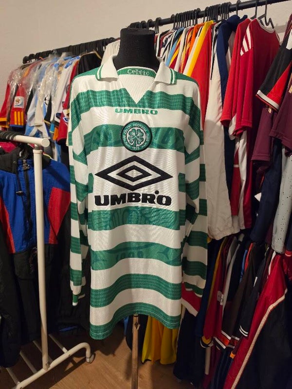 Celtic FC – Scottish Premier Division – Player Version – Longsleeve – 1997/98 – Gr. XL