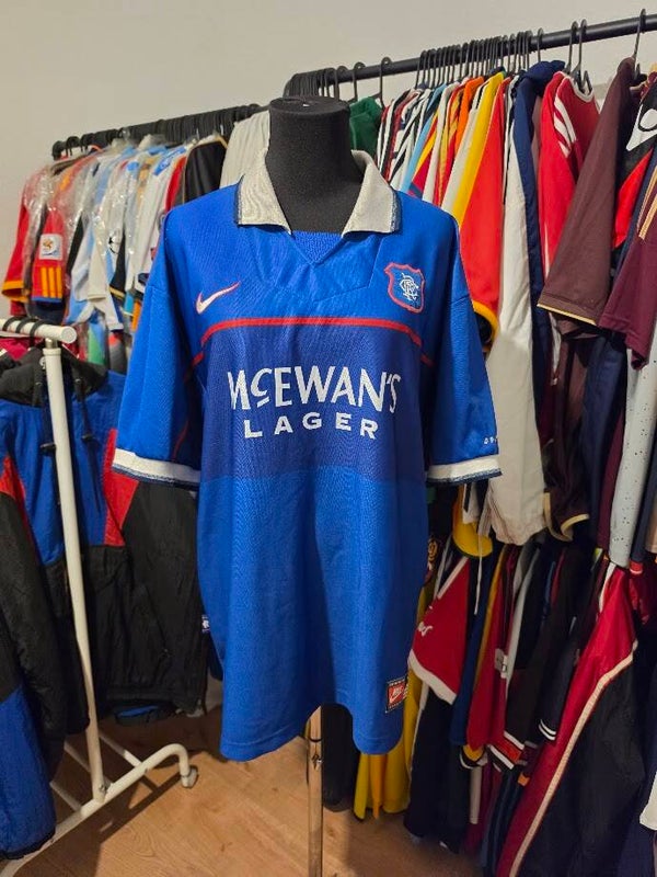 Rangers FC – Scottish Premier Division – Heimtrikot – 1997/98 – Gr. XL