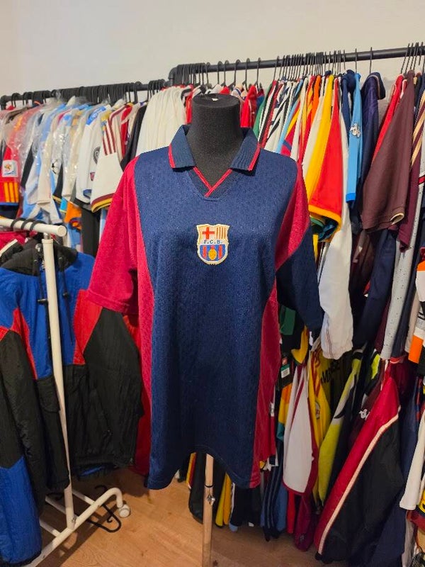 FC Barcelona – La Liga – Vintage Fantrikot – 1970er Jahre – Gr. 3XL / fällt wie XL aus