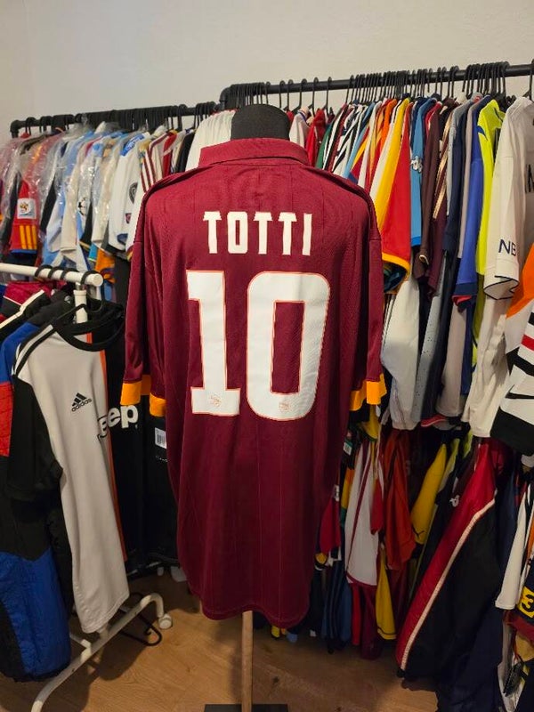 AS Roma – Serie A – Francesco Totti #10 – Heimtrikot – 2014/15 – Gr. XXL – BNWT