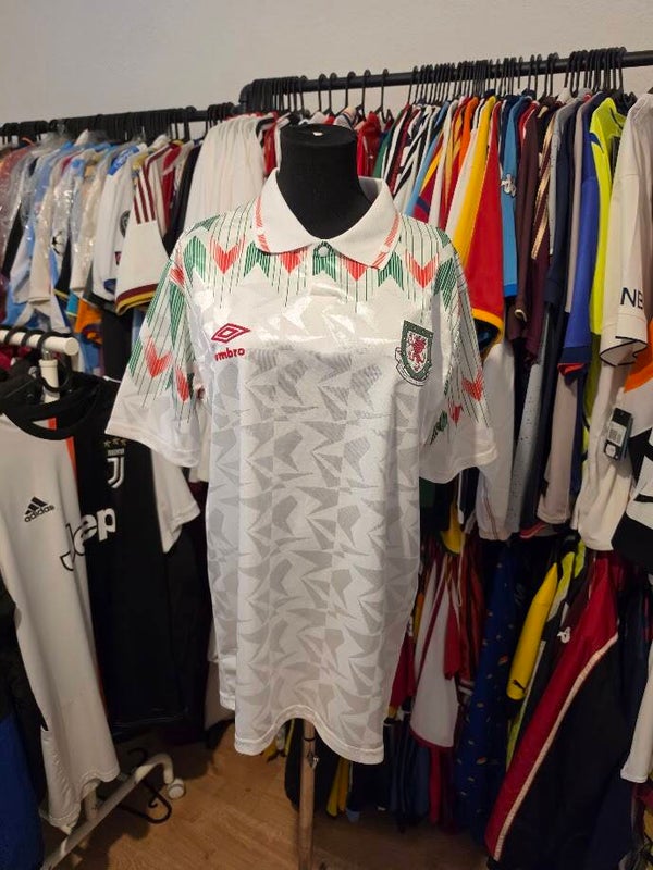 Wales – Nationalmannschaft – Auswärtstrikot – 1990 – Gr. L