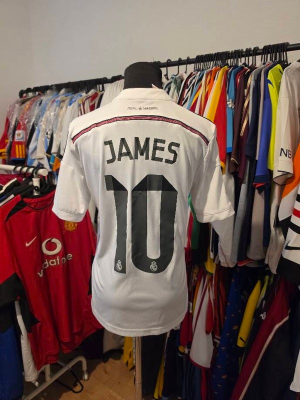 Real Madrid – La Liga – James Rodríguez #10 – Heimtrikot – 2014/15 – Gr. 164