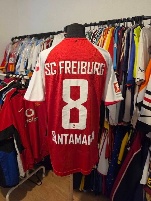 SC Freiburg – Bundesliga – Baptiste Santamaria #8 – Heimtrikot – 2020/21 – Gr. M
