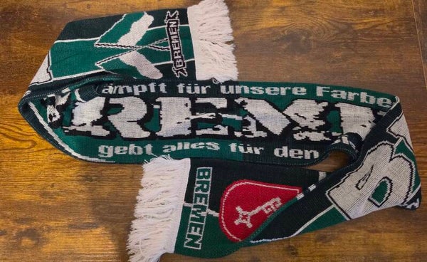 SV Werder Bremen Fanschal – Bremen Ultras – Bundesliga – Grün-Weiß