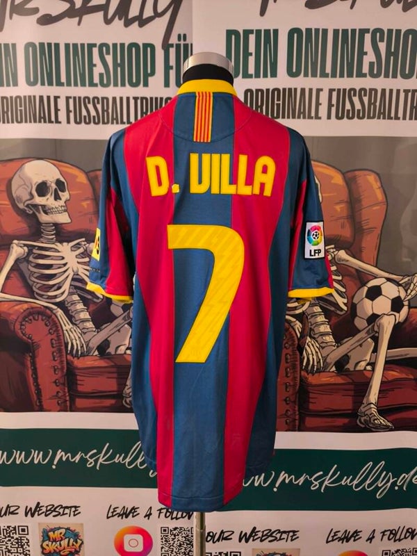 Barcelona FC Trikot 2010/11 David Villa La Liga