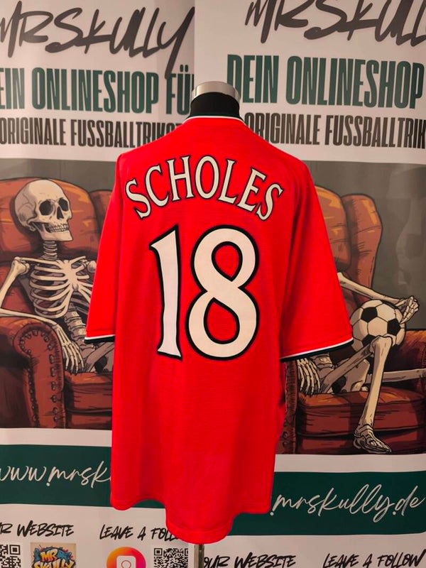 Manchester United Trikot Paul Scholes 2000/01 Premier League