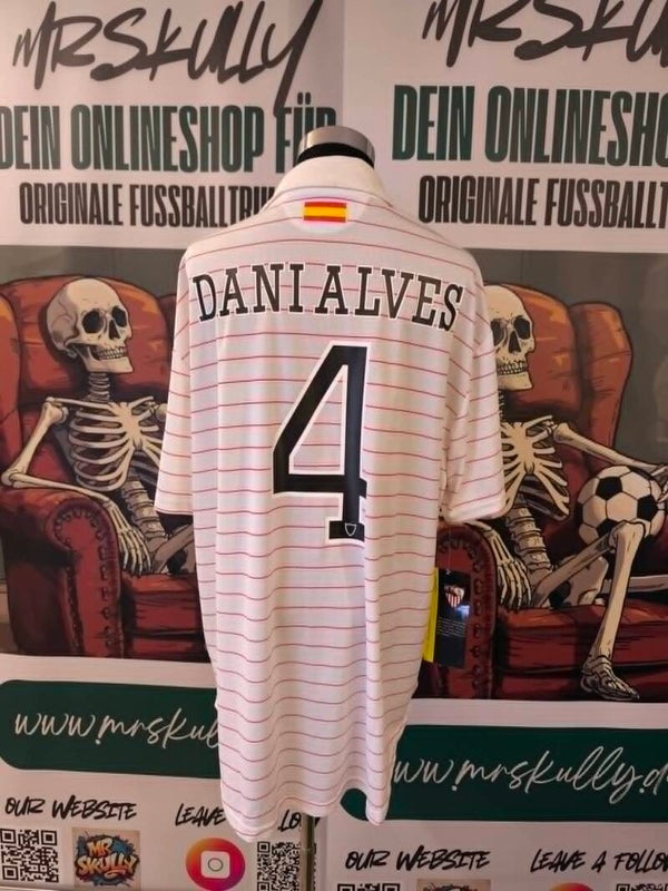 Sevilla FC Trikot Dani Alves 2006/2007 WT La Liga