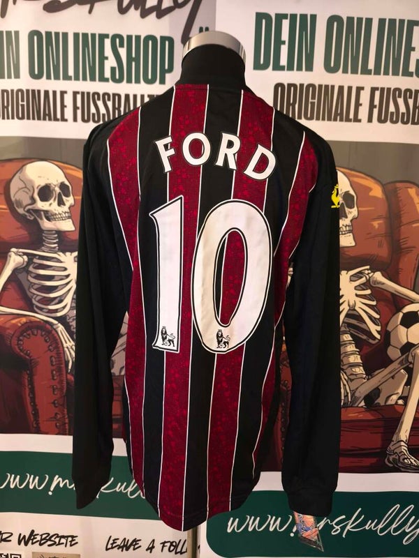 Manchester City Trikot Ford 2008/09 Longsleeve Premier League