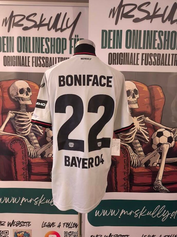 Bayer Leverkusen Trikot DFB Pokal Viktor Boniface 2023/24 Bundesliga