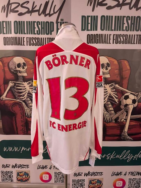 Energie Cottbus Trikot Matchprepared Börner 2009/10 Bundesliga