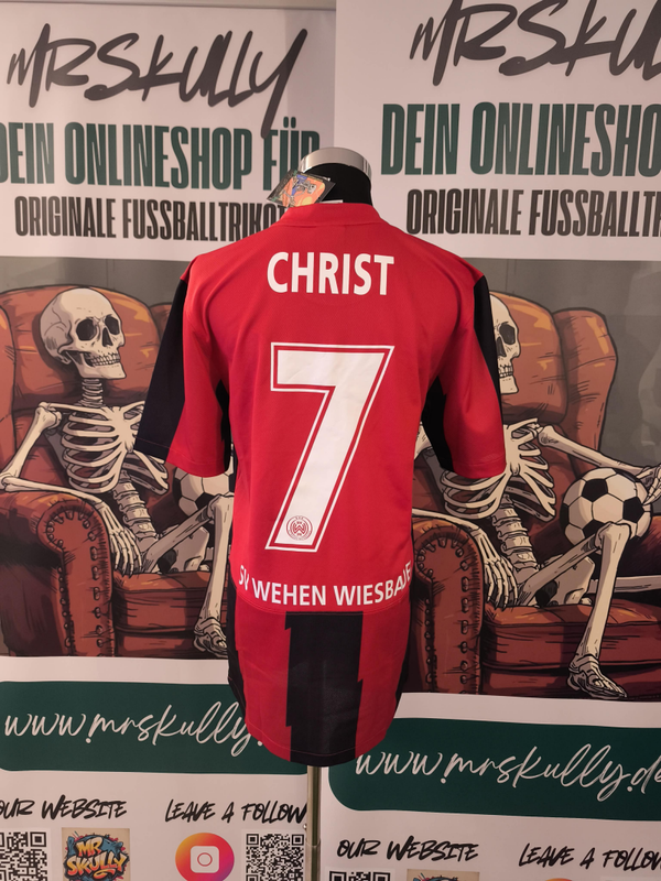 Wehen Wiesbaden Trikot Matchworn Christ 2011/12 Bundesliga