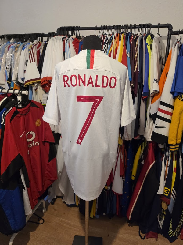 Portugal – Nationalmannschaft – Cristiano Ronaldo #7 – Auswärtstrikot – WM 2018 – Gr. L