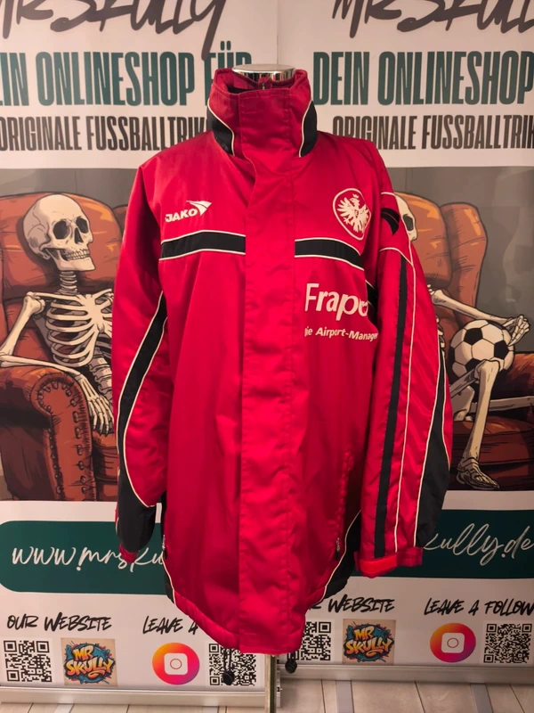 Eintracht Frankfurt Spielerjacke 2003/04 – Größe L – JAKO Bundesliga