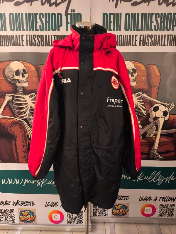 Eintracht Frankfurt SGE Spielerjacke 2001/2002 Bundesliga