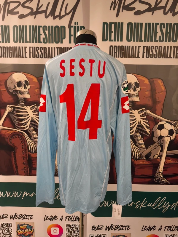 FC Treviso Matchworn Trikot 2005/06 – Sestu #14 – Langarm Serie A
