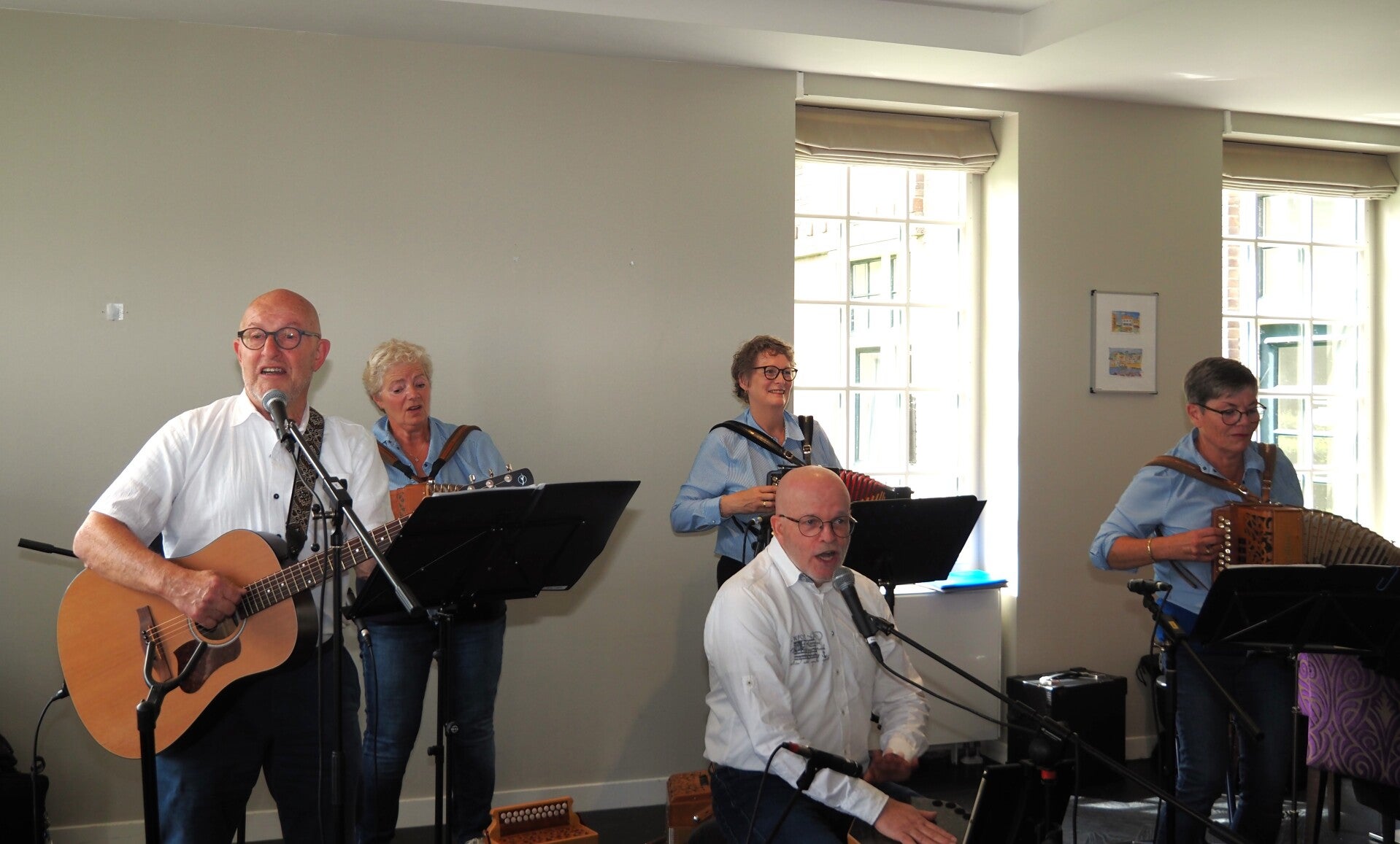 Klein Comité tijdens het Oldtimerfestival te Franeker