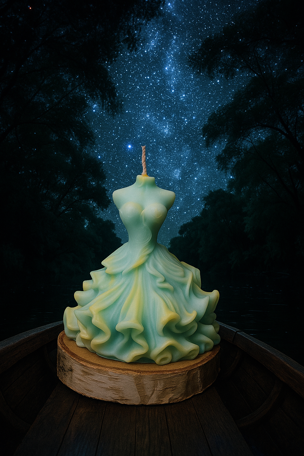 Bougie Robe - Fraise