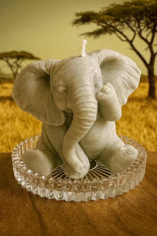 Bougie Eléphant - Vanille
