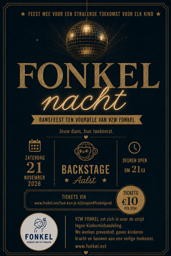 Ticket voor Fonkelnacht ✨