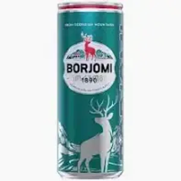 Woda BORJOMI Naturalnie Gazowana 330 ml puszka