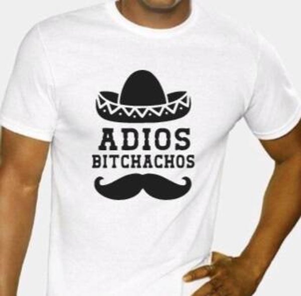 Adios bitchachos - Heren shirt