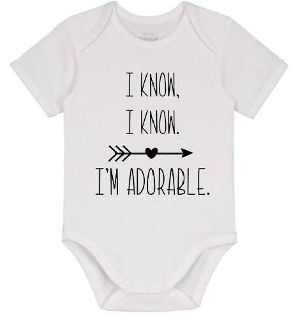 I know, I know, I'm adorable - Rompertje