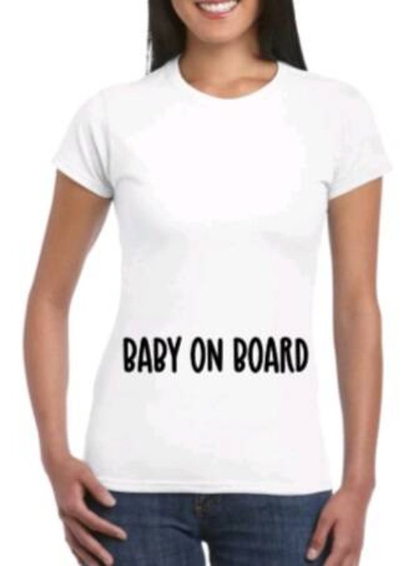Baby on board - Dames shirt