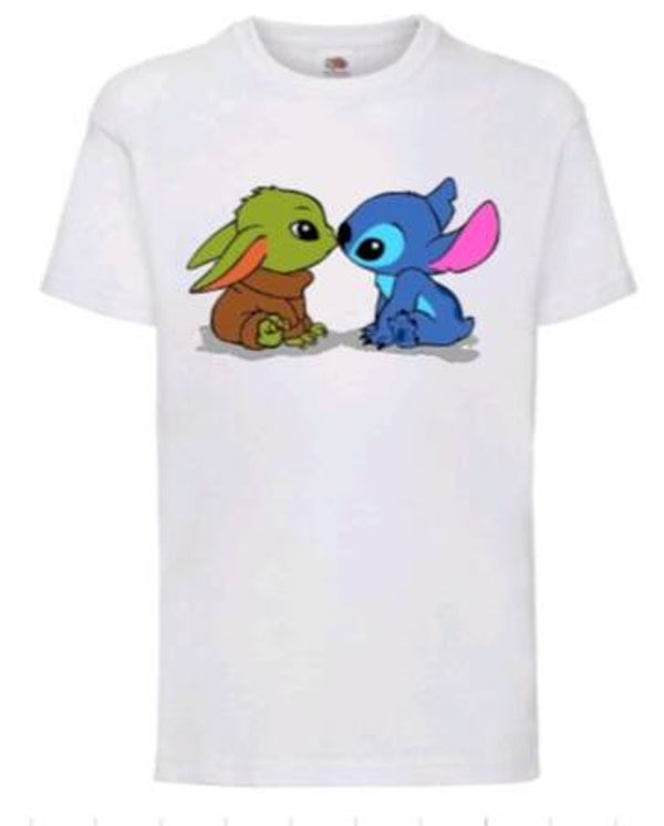 Yoda Stitch - Kinder shirt